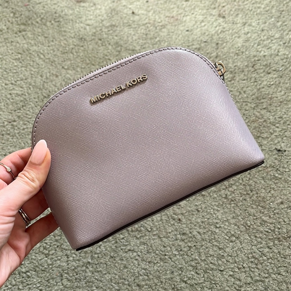 Michael Kors Lilac Cosmetic Pouch